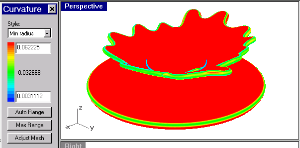 Surface Curvature Analysis